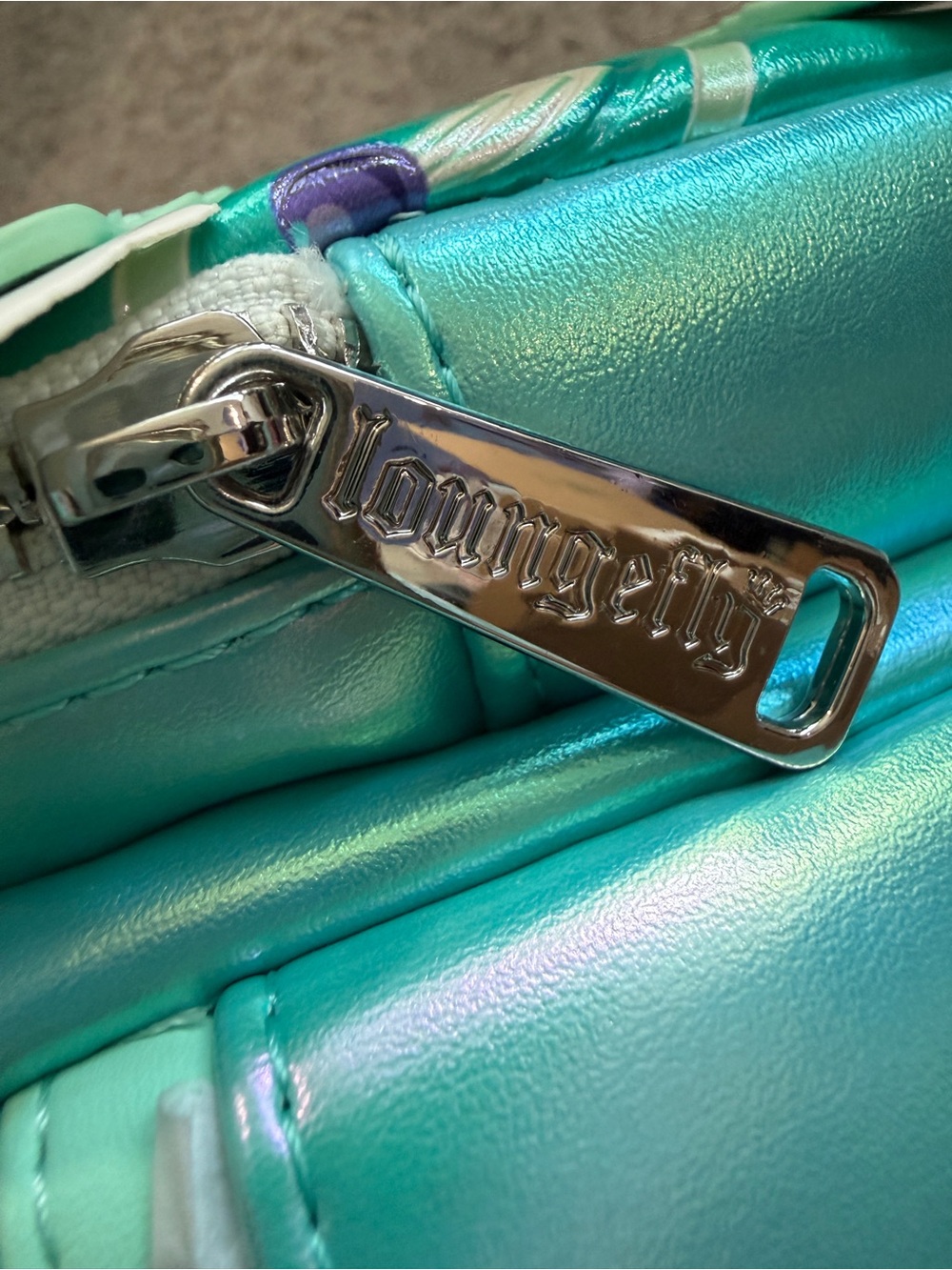 ✨ NWT Loungefly Disney The Little Mermaid Ariel Cake Mini Backpack ✨ - Picture 10 of 14